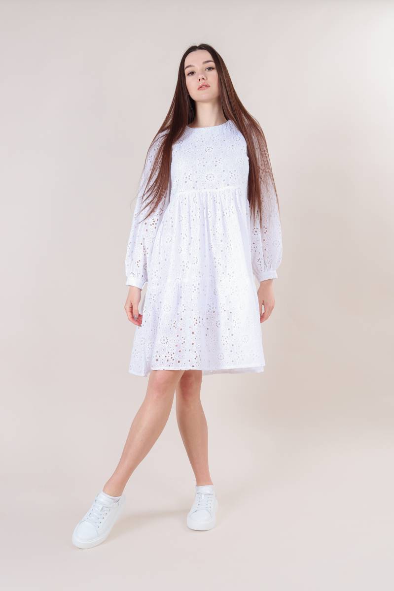 

Сукня мереживна "Вірджинія" ROMASHKA біле, Белый, Вирджиния