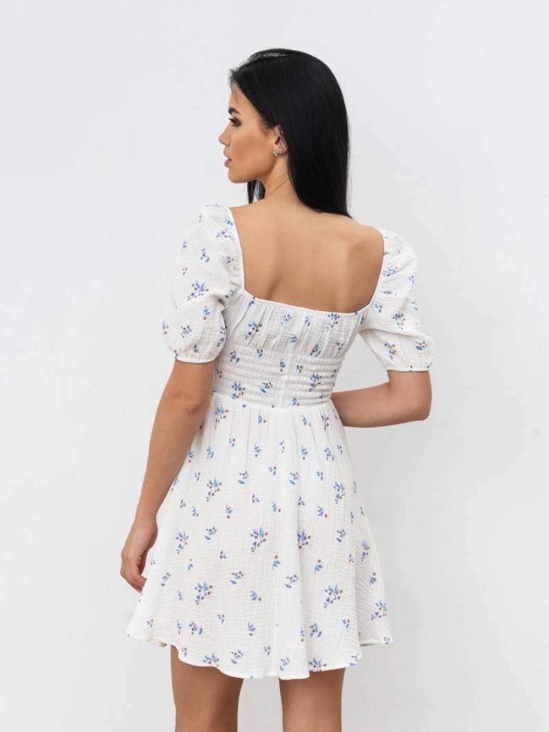 Платье  «Австрия» Romashka, Белый+, S 16183