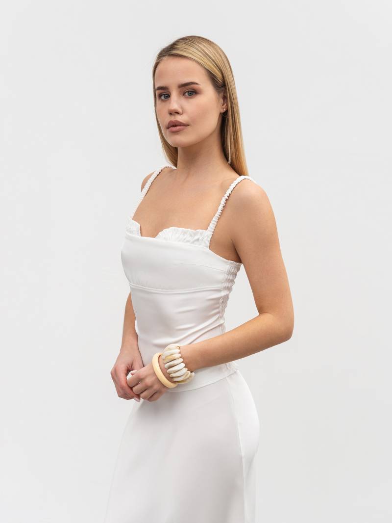 Топ "Сиеста" Romashka, Молочный, M|L 20207