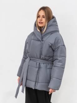 Куртка-одеяло "Гренландия" Romashka, Серый, XS|S 18467