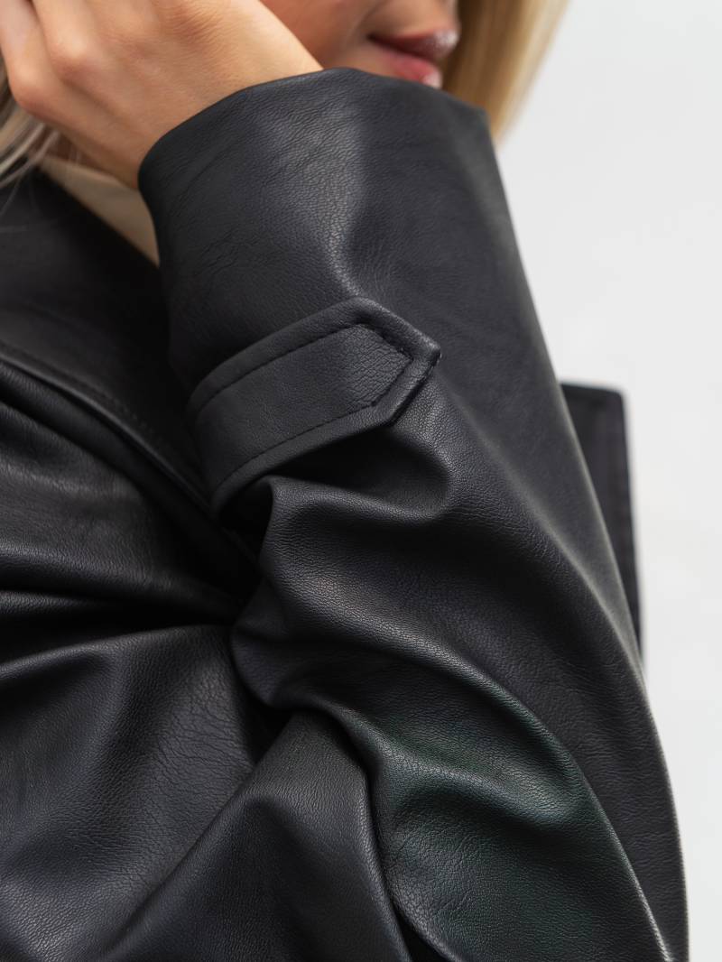 Куртка "Парфе" Romashka, Черный, S|M 20115