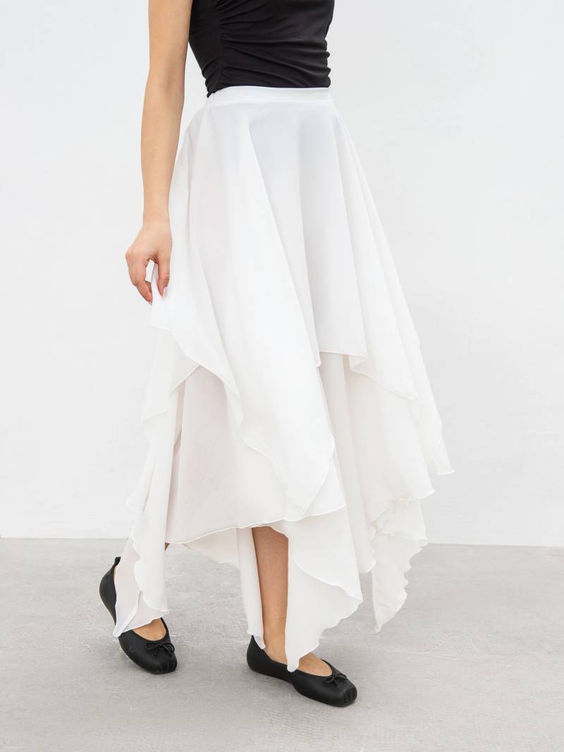 Юбка «Ревери» Romashka, Молочный, M|L 19143