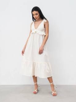 Платье "Лерида" Romashka, Молочный, M|L 15589