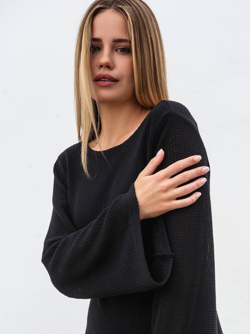 Платье «Сенаго» Romashka, Черный, XS|S 19304