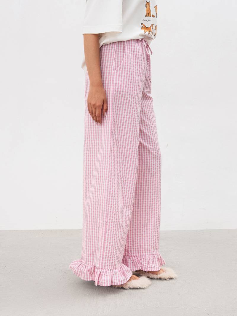 Штаны "Суфле" Romashka Розовый+, S 19428