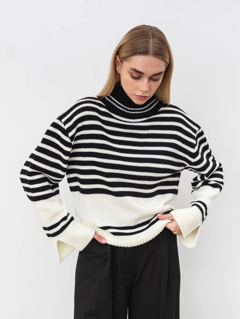 Свитер "Хейвард" Romashka, Молочный+, M|L 17084