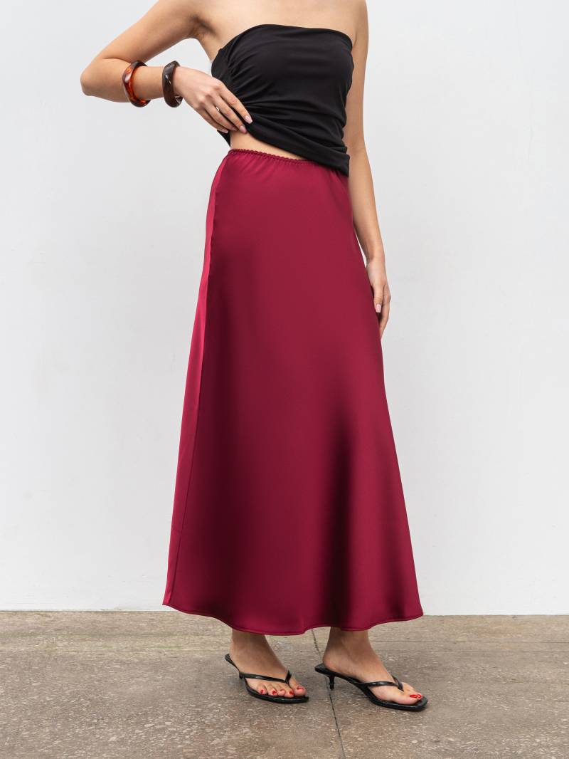 Юбка "Сирена" Romashka, Бордовый, XS 19826