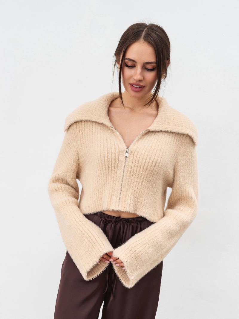 Кардиган «Бішоп» Romashka, Молочный, One size 18539