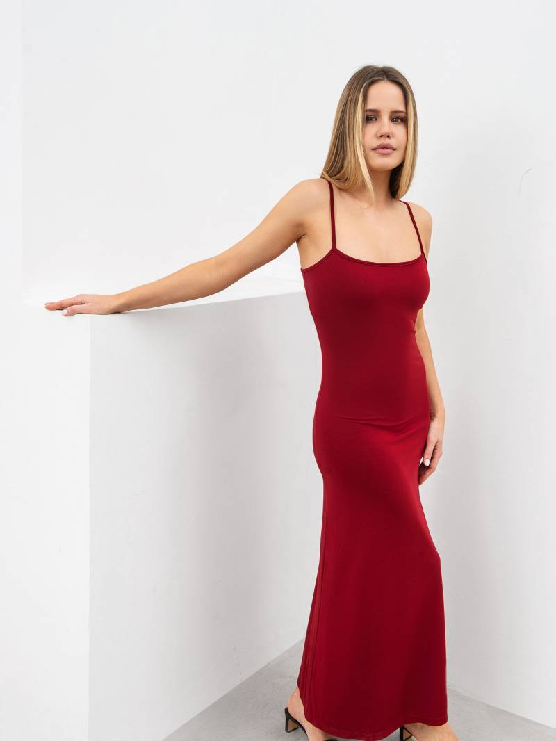 Платье "Сербия" Romashka, Бордовый, XS|S 19029