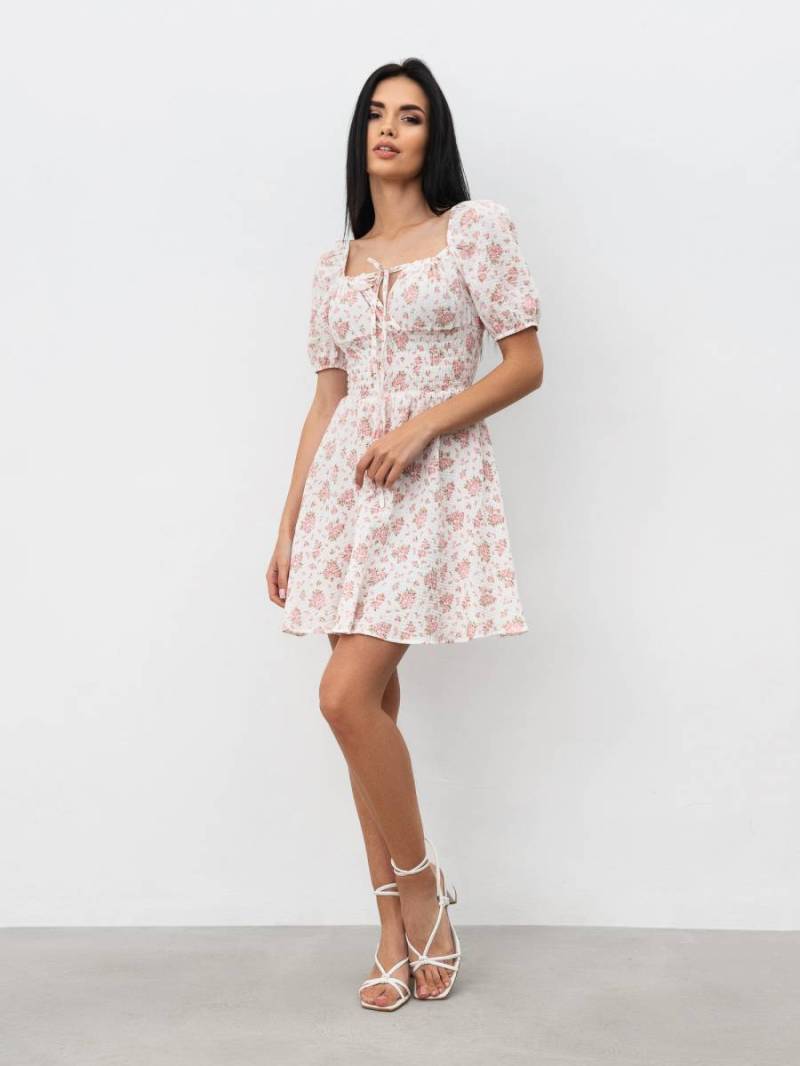 Платье  «Австрия» Romashka, Белый+, L 16189