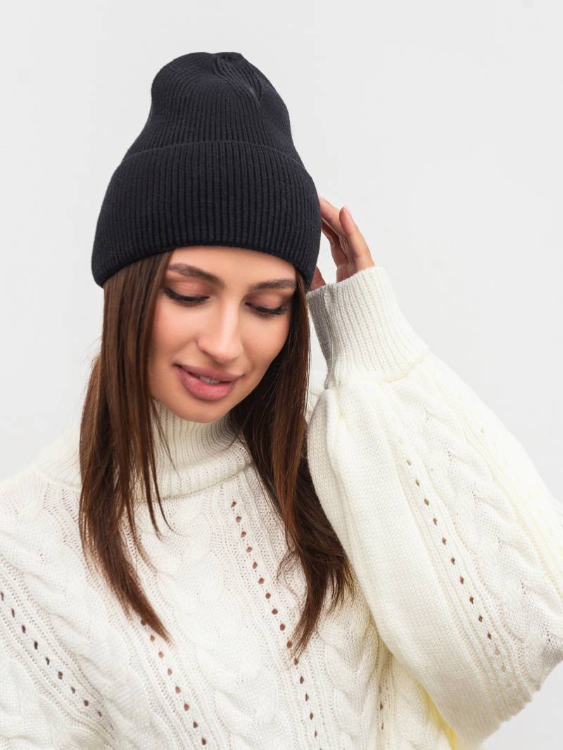 Шапка "Бейс" Romashka, Черный 19801