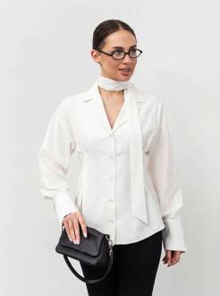 Рубашка "Мунривер" Romashka, Белый, S|M 19987