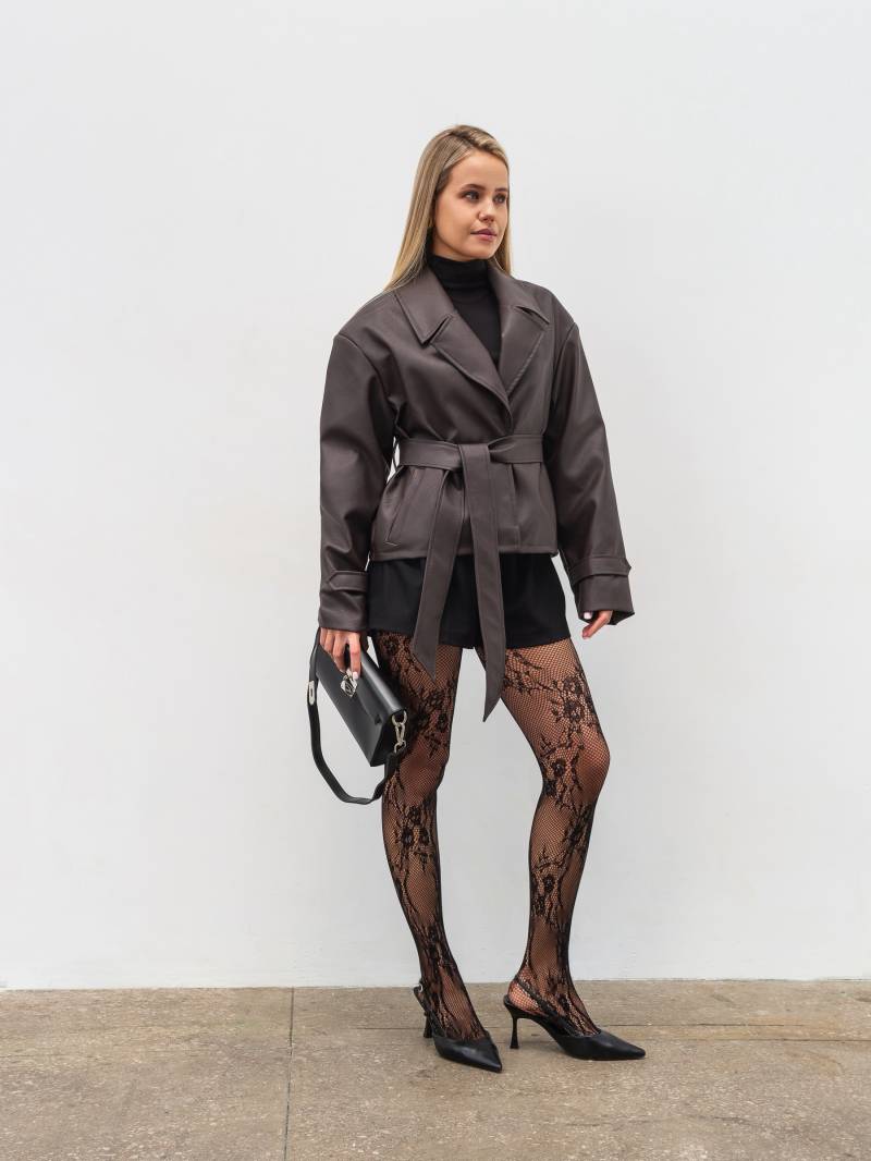 Куртка "Парфе" Romashka, Коричневый, M|L 20112