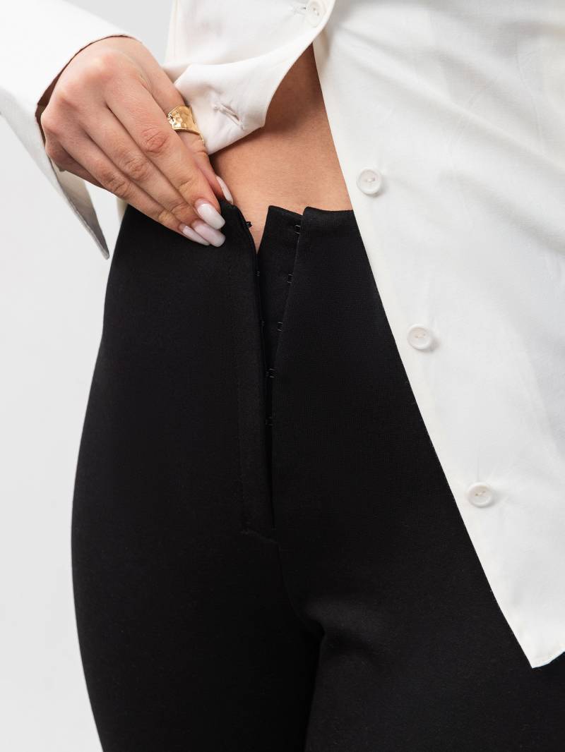 Легинси "Эластик" Romashka, Черный, XS 19951