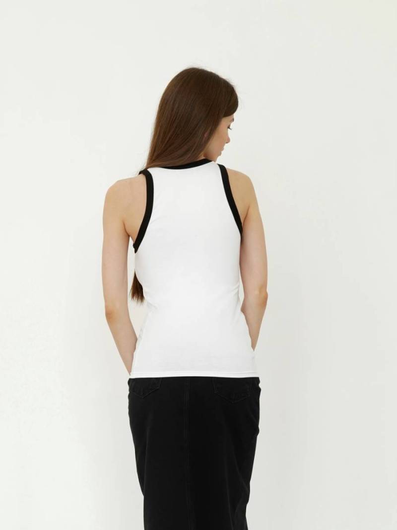 Майка «Нитра» Romashka, Белый+, S 15430