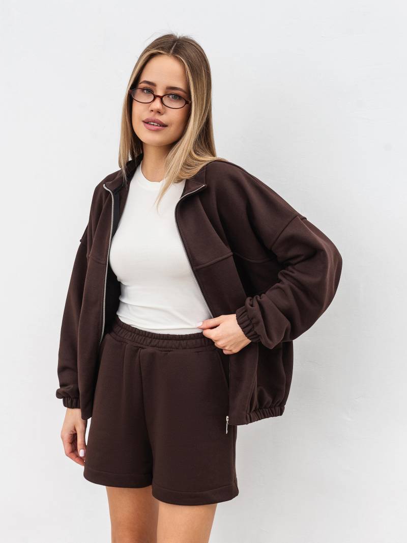 Шорты "Фреш" Romashka, Коричневый, S 19065