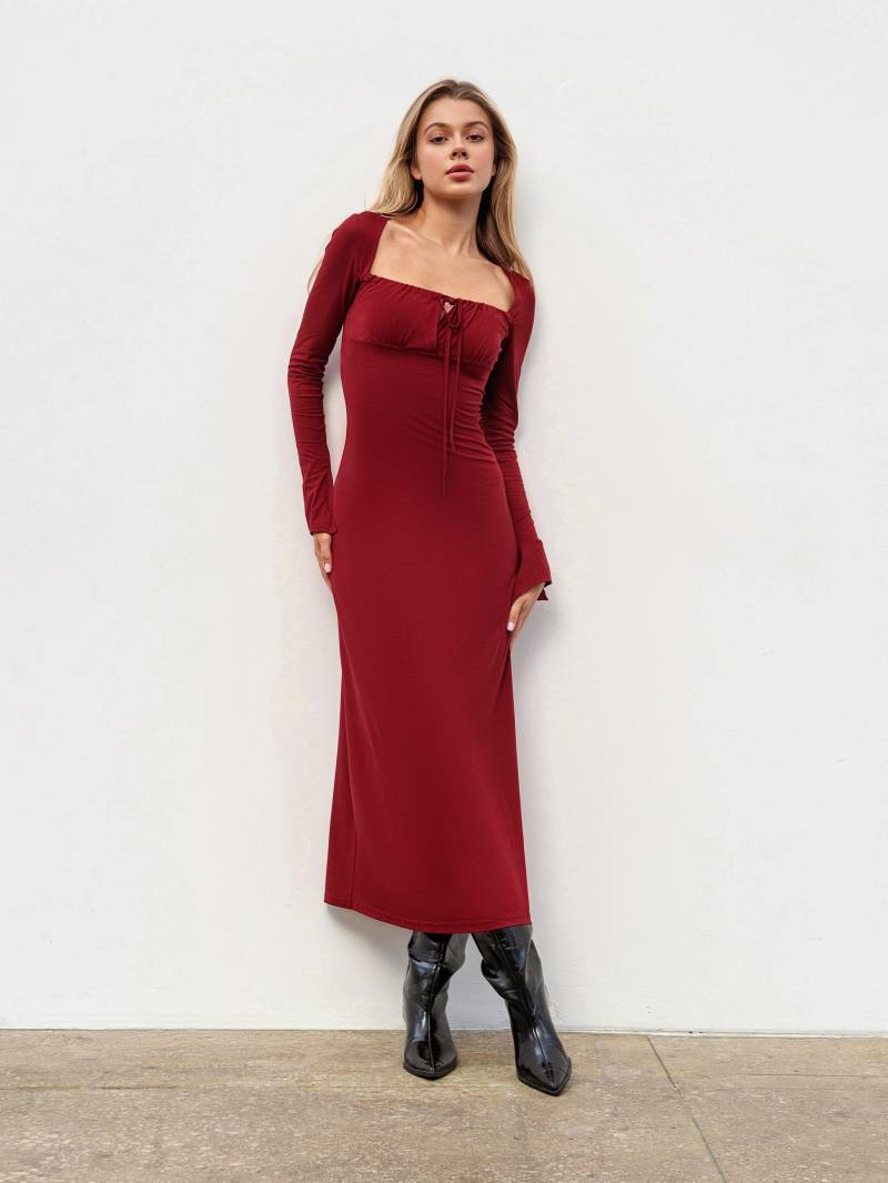 Платье "Фаталия" Romashka, Бордовый, XS|S 19700