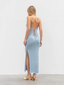 Платье «Сафо» Romashka, Голубой, XS|S 20300