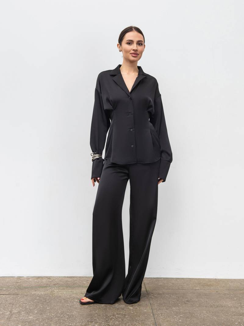 Рубашка "Моун" Romashka, Черный, XS|S 19871