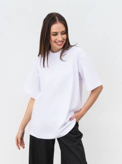 Футболка «Портленд» Romashka, Белый, One size Tall 15448