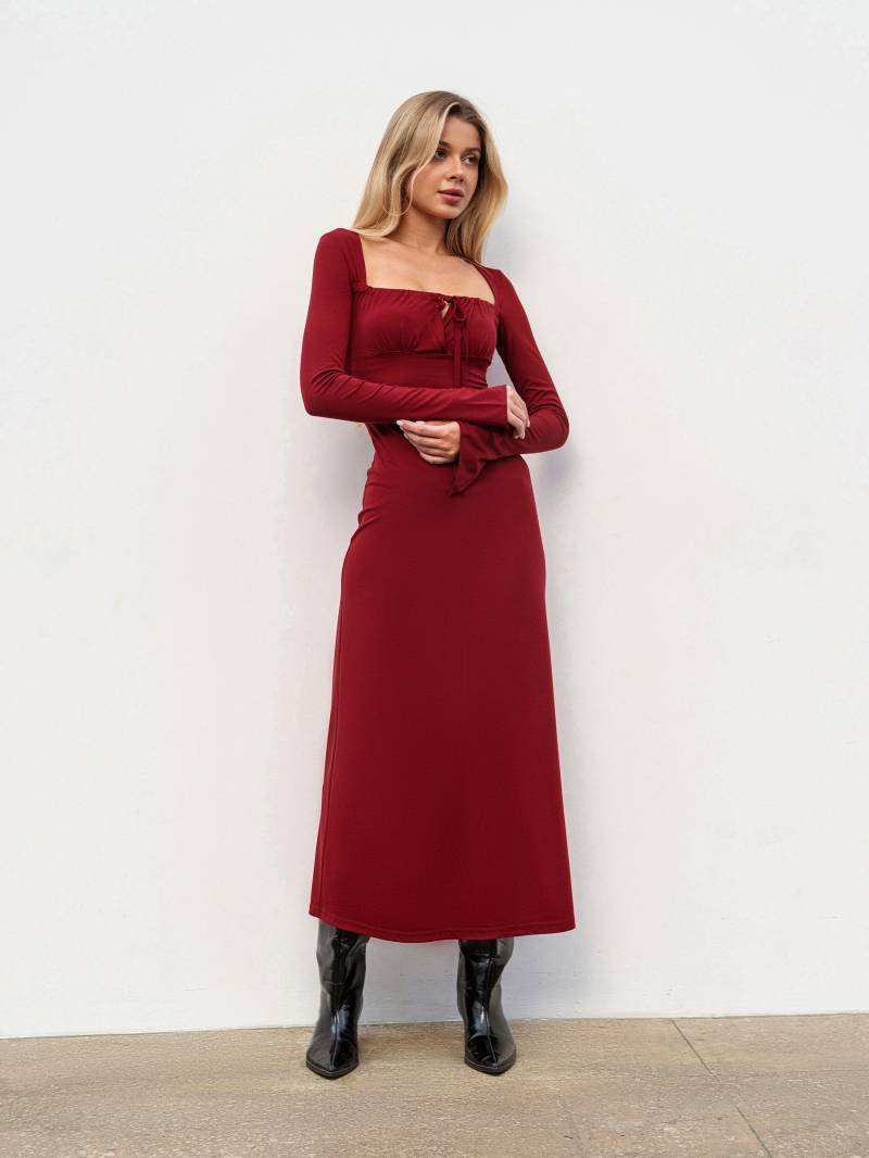 Платье "Фаталия" Romashka, Бордовый, XS|S 19700