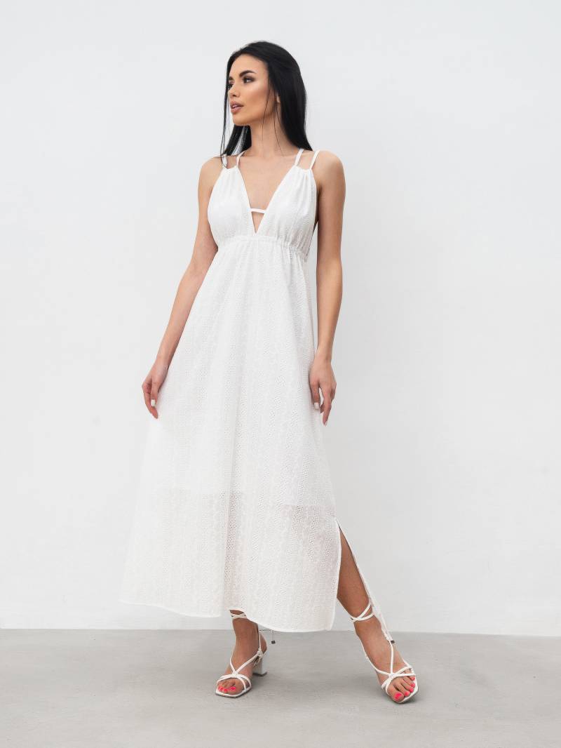 Платье «Тихуана» Romashka, Белый, S|M 16112