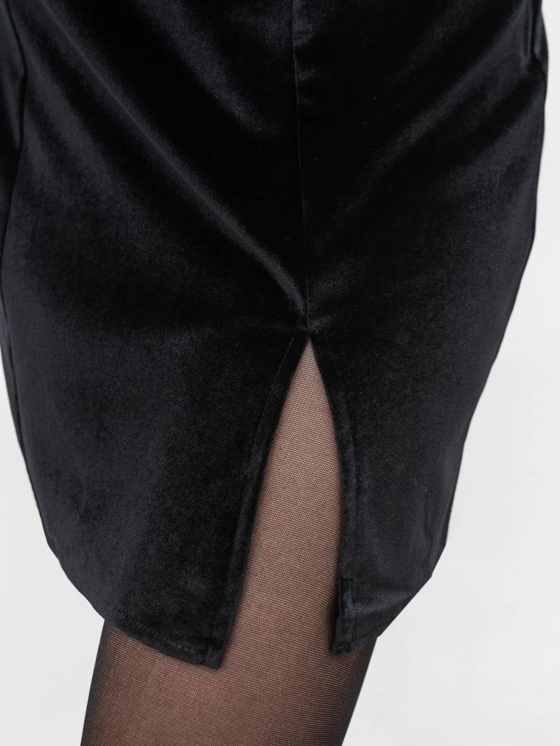 Платье "Палезо" длины мини Romashka, Черный, XS 11428