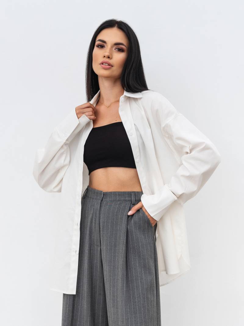 Рубашка "Тусон" Romashka Белый, L|XL 16714