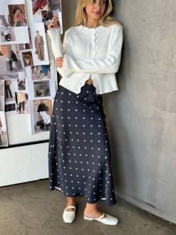 Юбка &quot;Горошек&quot; Romashka, Темно-синий, ХL 19747