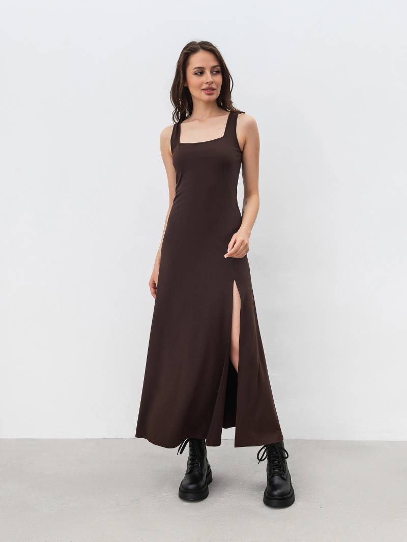 Платье "Видейра" Romashka, Коричневый, XL|XXL 17762