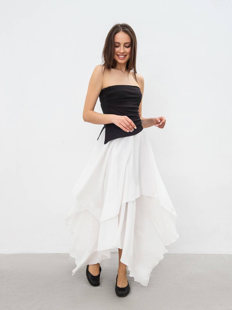 Юбка «Ревери» Romashka, Молочный, ХS|S 19141