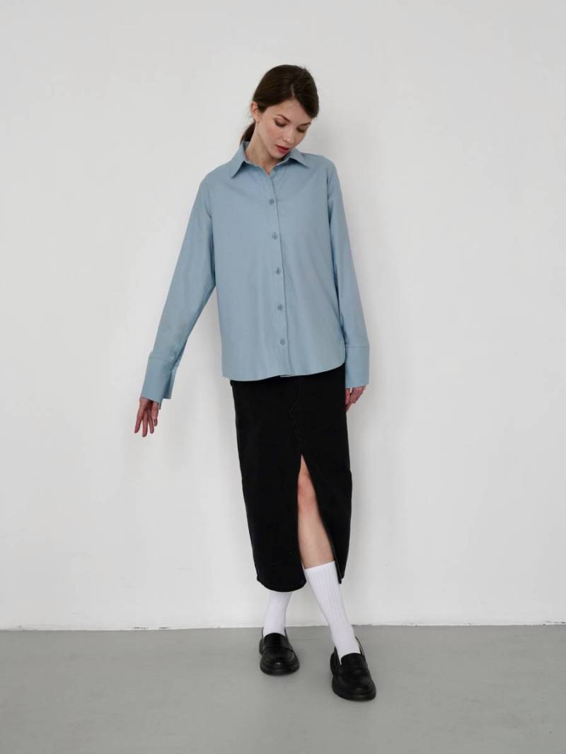Рубашка «Джексон» Romashka, Голубой, M/L 15490