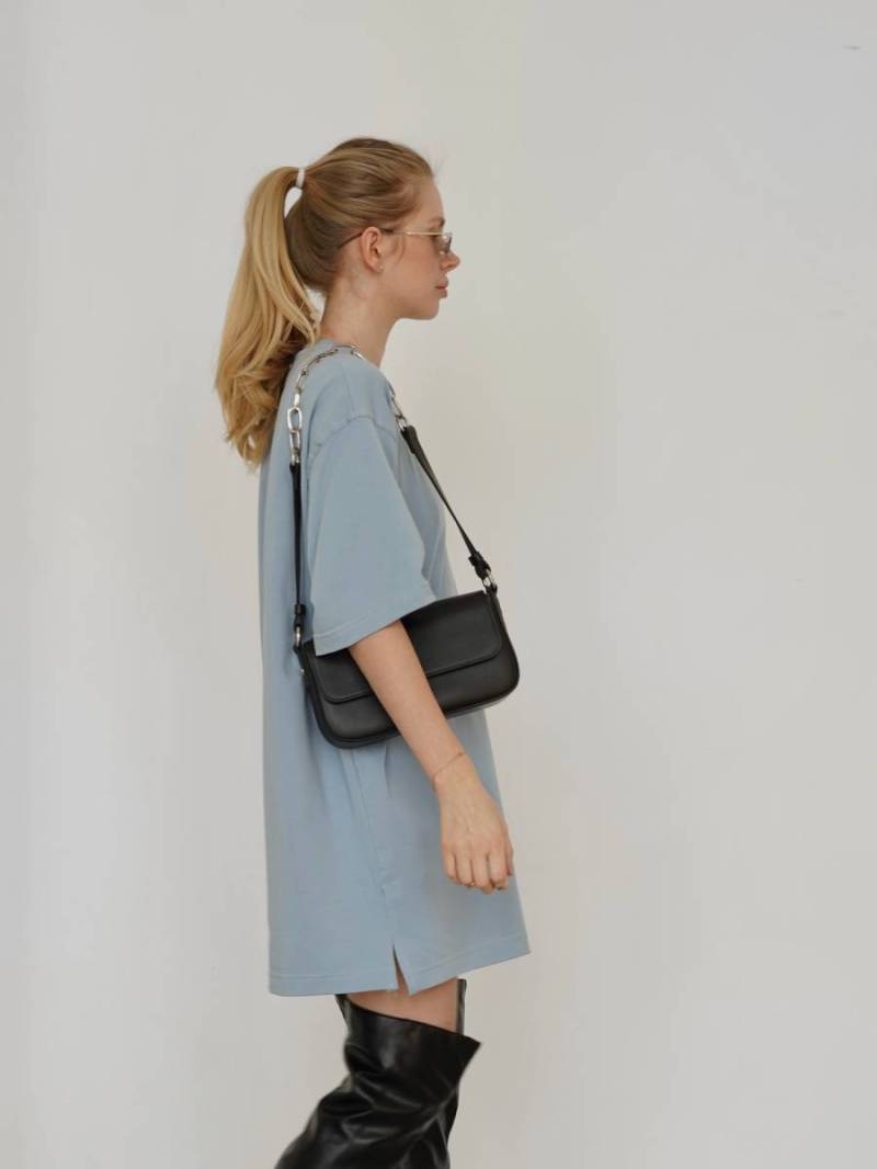 Платье-футболка «Арканзас» Romashka, Голубой, One size 15459