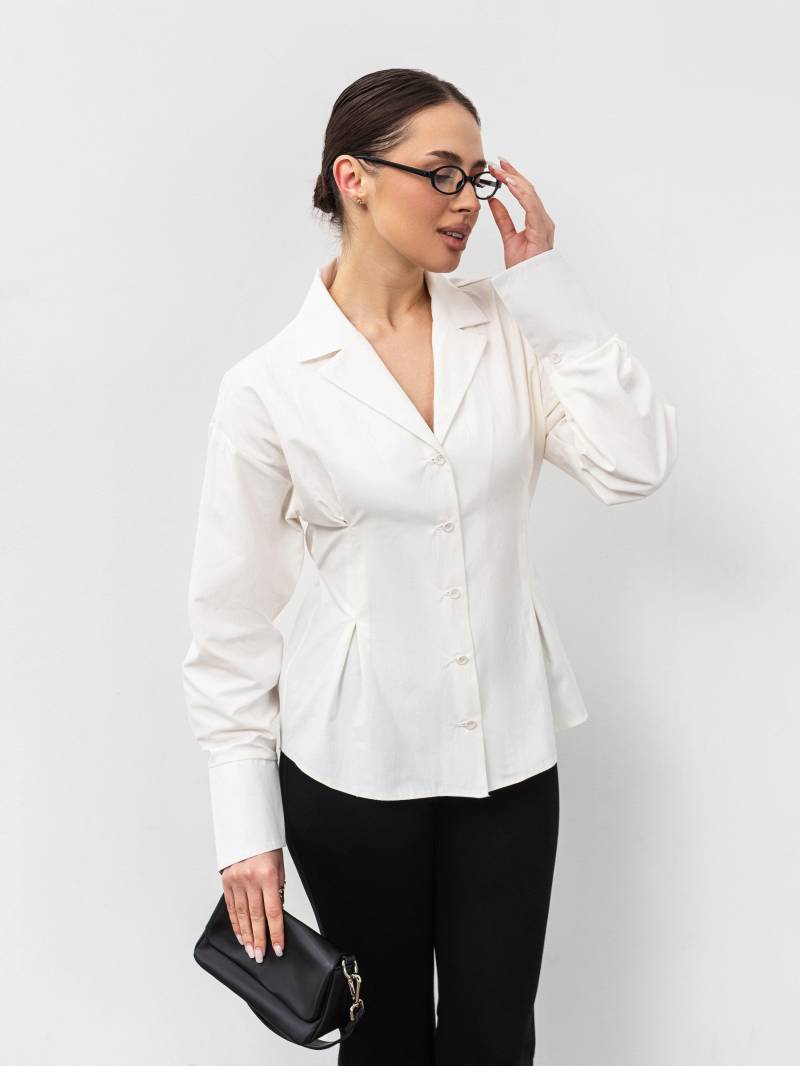 Рубашка "Мунривер" Romashka, Белый, XS|S 19986