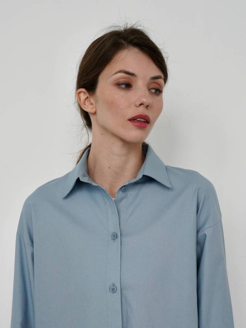 Рубашка «Джексон» Romashka, Голубой, M/L 15490