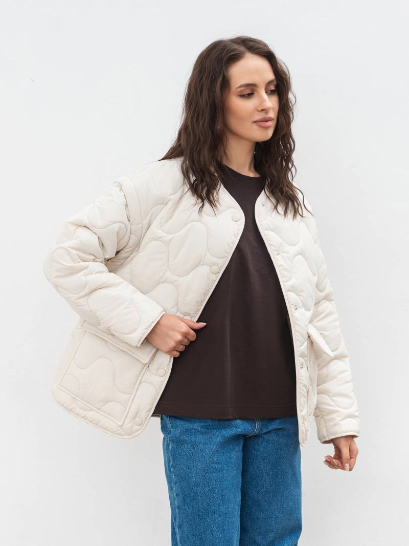 Куртка-жилет "Буффало", Молочный, S|M 18814