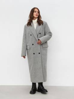 Пальто «Мерсин» Romashka, Серый, XS|S 16965