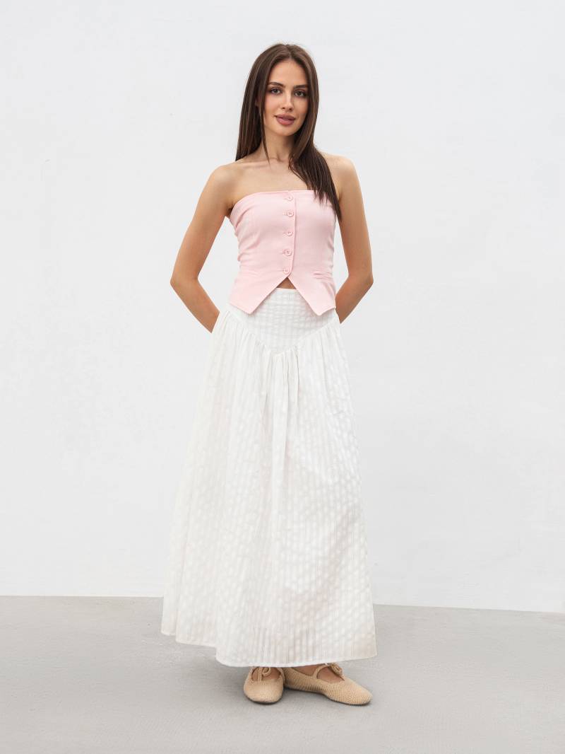 Юбка "Арфа" Romashka, Белый, L 19400