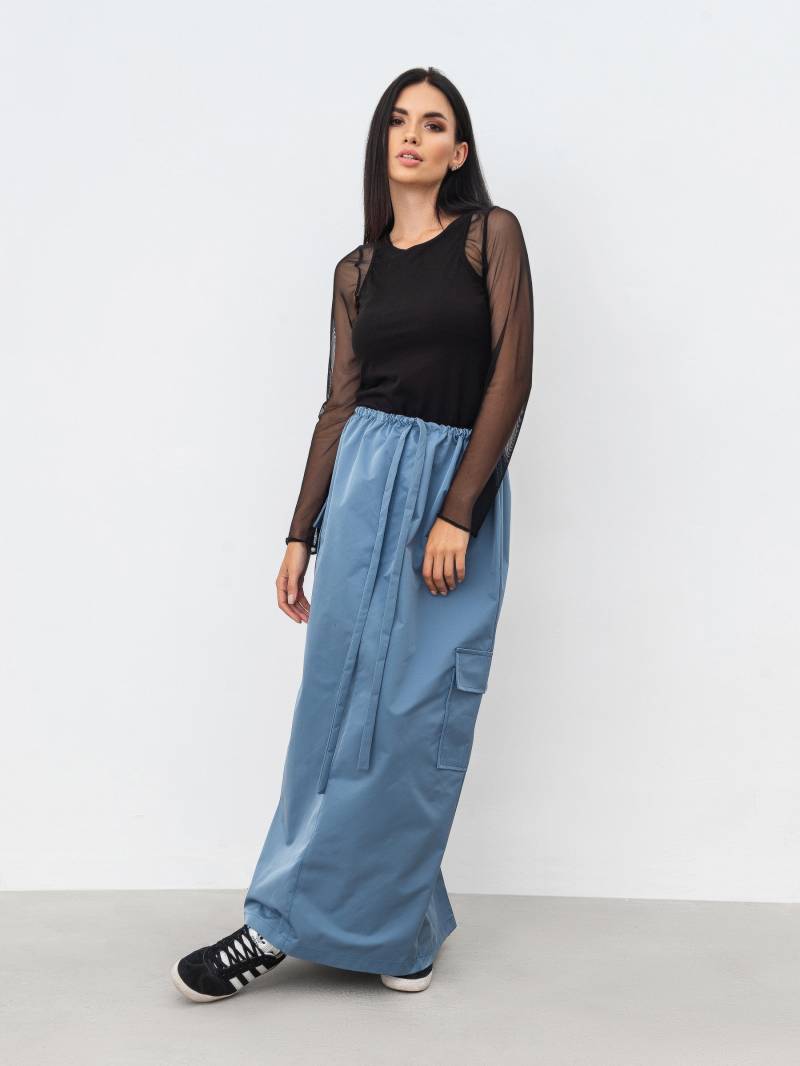 Юбка-карго "Мафра" Romashka, Голубой, L|XL 16691