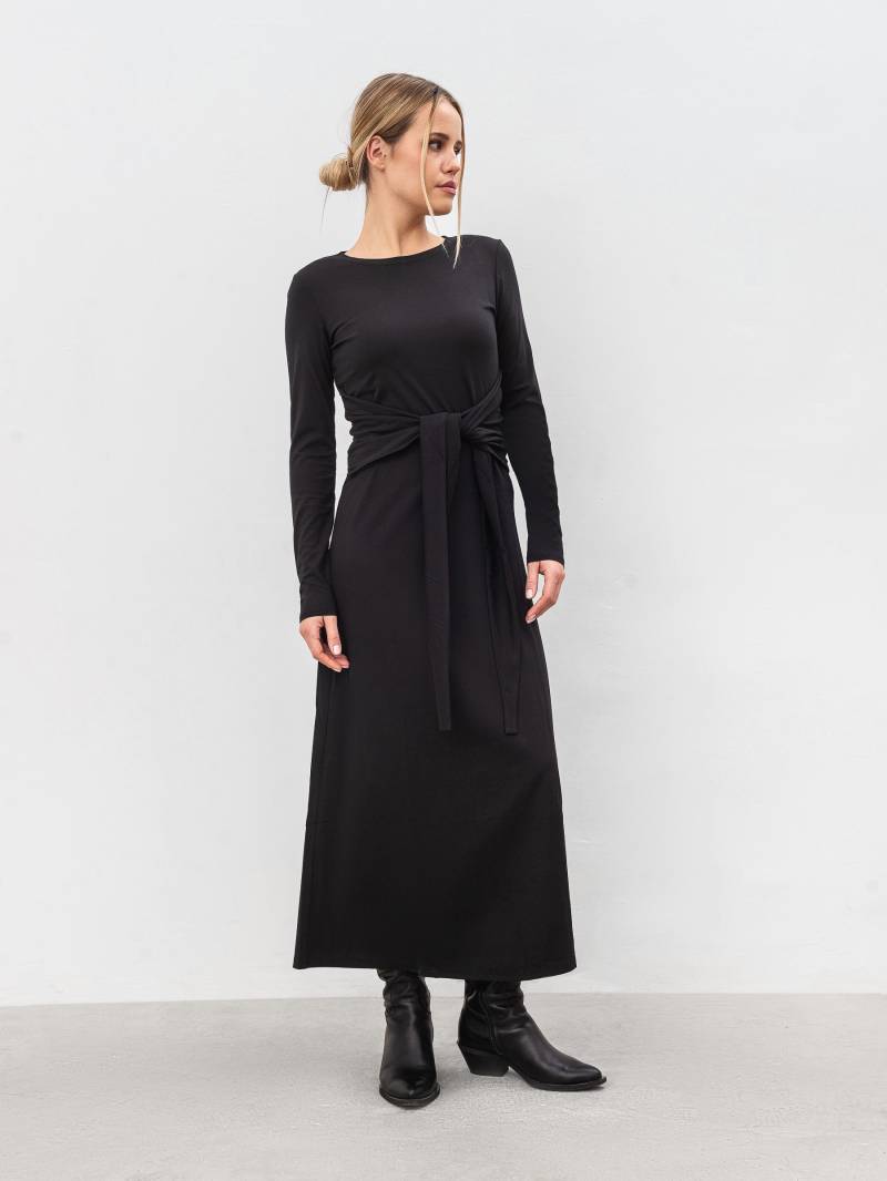 Платье "Йонава" Romashka, Черный, XS|S 17336