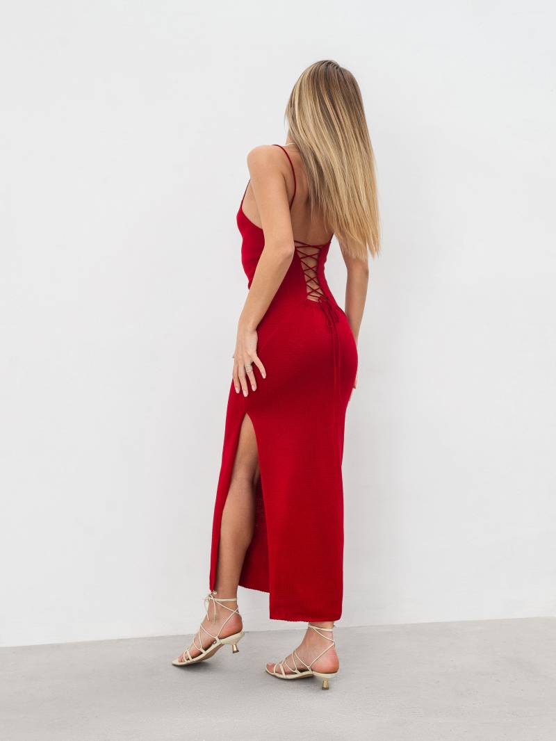 Платье "Майами" Romashka, Красный, XS|S 17946