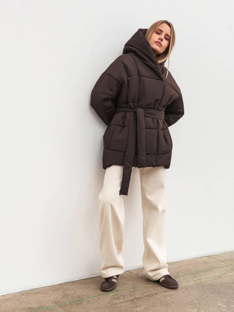 Куртка-одеяло "Гренландия" Romashka, Шоколадный, XS|S 19811