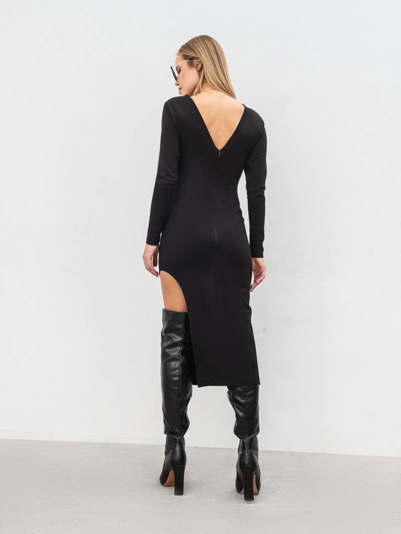 Платье "Абердин" Romashka, Черный, S 14131