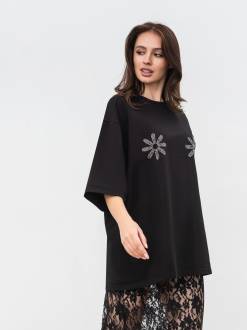 Футболка «Киль» Romashka, Черный+, One size 17158