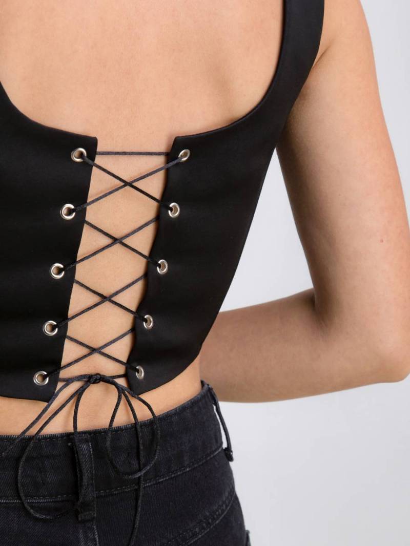 Топ-корсет "Лаос" Romashka, Чёрный, S 13611