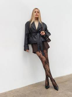 Куртка "Парфе" Romashka, Черный, S|M 20115