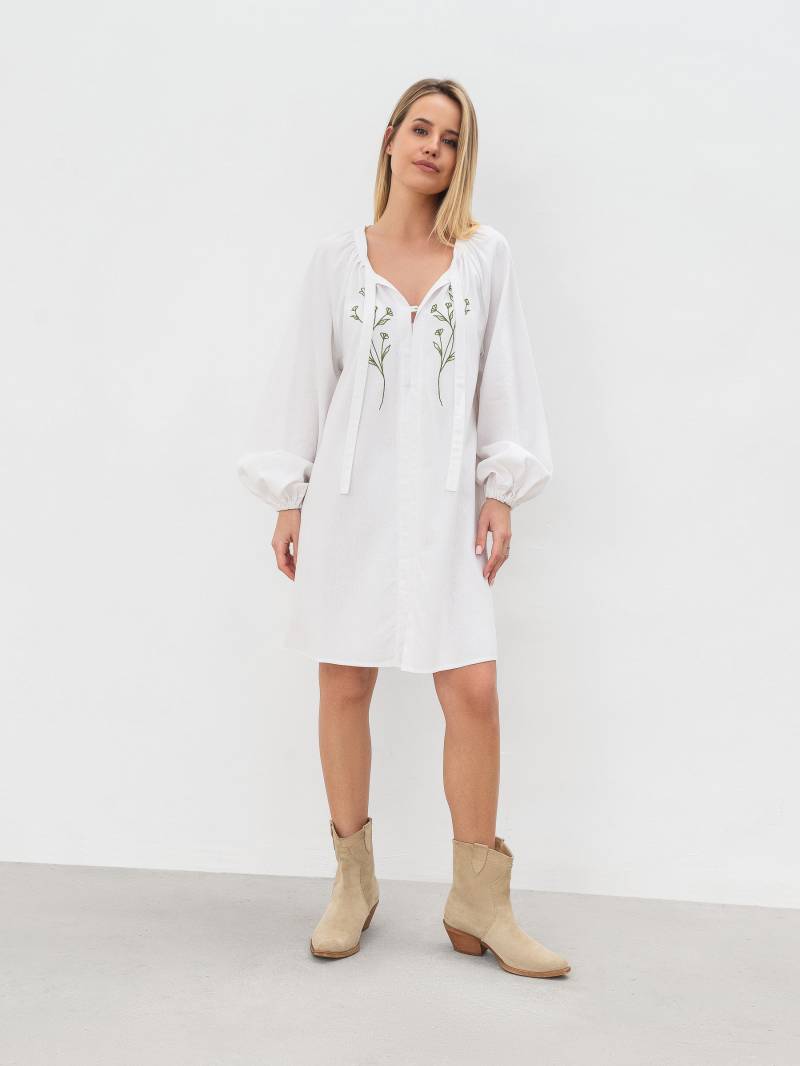 Платье мини «Лейте» Romashka, Белый, M/L 15469