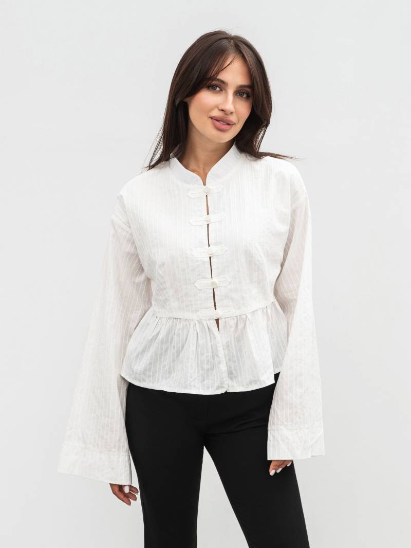 Рубашка "Сакура" Romashka, Молочный, M|L 20451