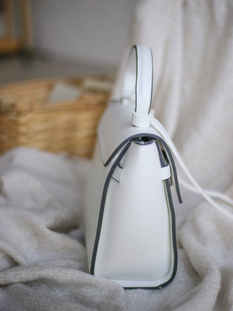 Сумка-трапеция "Рокфорд" с двумя завязками Romashka, Белый (3459)