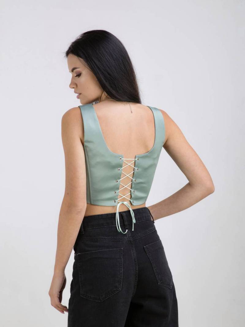 Топ-корсет "Лаос" Romashka, Фисташковый,  S 13615